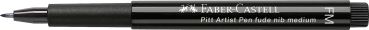 FABER-CASTELL Artist Pen Fineliner M 167894 schwarz