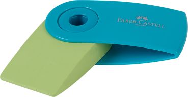 FABER-CASTELL Radierer Sleeve Mini 182445 div. Farben ass. 1 Stück