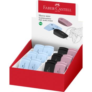 FABER-CASTELL Radierer Sleeve Mini 182477 assortiert