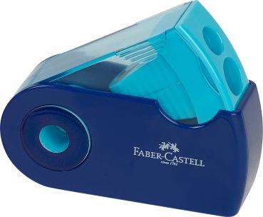 FABER-CASTELL Doppelspitzer 182704 Sleeve Trend ass. div. Farben