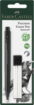 FABER-CASTELL Radierstift Precision 185610 Stift + Refill