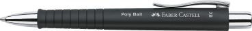 FABER-CASTELL Kugelschreiber Poly Ball XB 241153 schwarz