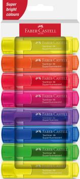 FABER-CASTELL Textmarker TL 46 254648 Superfluor 8 Stück