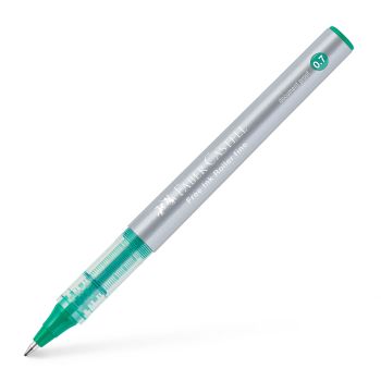 FABER-CASTELL Tintenroller Free Ink 0.7mm 348163 grün