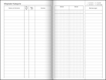 FAVORIT Apellbuch 12×18cm 5151/18 D 18 Blatt