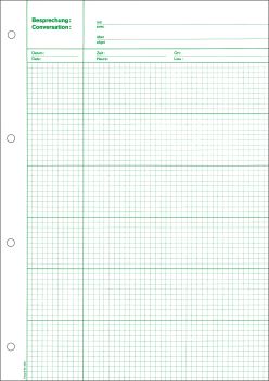 FAVORIT Konferenzblock A4 530 kariert 50 Blatt