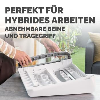 FELLOWES Fussstütze Breyta 100016563 weiss