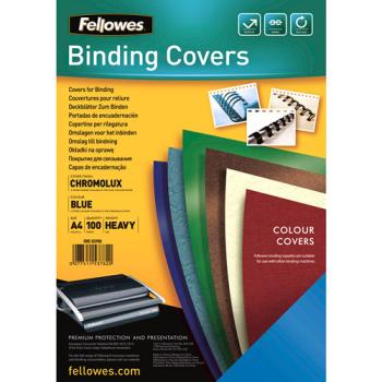 FELLOWES Gloss Cover A4 5734201 blau 100 Stück