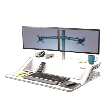 FELLOWES Doppel Monitorarm Kit 8042901 für Lotus Workstation