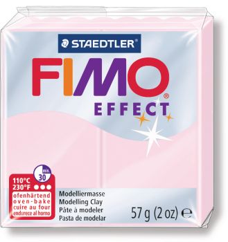 FIMO Modelliermasse soft 8020-206 Edelstein rosenquarz 57g