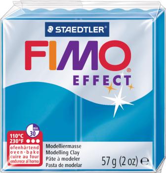 FIMO Knete Effect 57g 8020-374 translucent blau