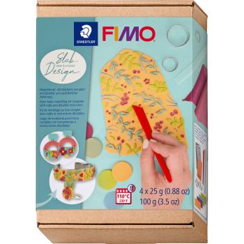 FIMO Modellierset 4x25g 8025HTC3 Slab Design