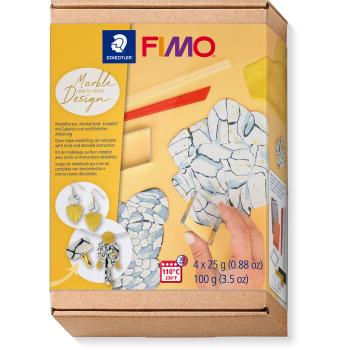 FIMO Modelliermasse 4x25g 8025HTC5 Marble Design