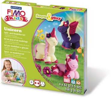 FIMO form&play 4x42g 803419LY Set Unicorn