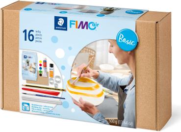 FIMO Knete Air Basis-Set 500g 81Set01 15 teilig