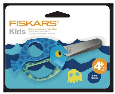 FISKARS Kinderschere Fisch 13cm 1003746