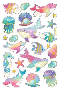 FOLIA Epoxy-Sticker 10x15cm 16302 Underwater