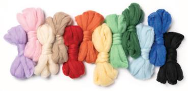 FOLIA Filzrolle Regenbogen 350g 52309 Rainbow