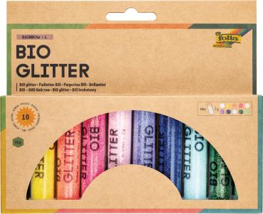 FOLIA BIO Glitzer Mix L 57817 Rainbow