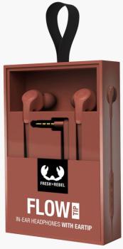 FRESH'N REBEL Flow Tip In-ear Headphones 3EP1100SR Safari Red