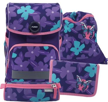 FUNKI Cuby-Bag Set Flower 6014.002 multicolor 5-teilig