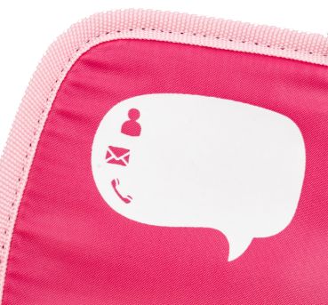 FUNKI Kindergarten-Tasche Bambi 6020.021 hellblau/pink 265x200x700mm