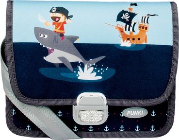 FUNKI Kindergarten-Tasche Pirate 6020.022 blau 265x200x700mm