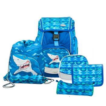 FUNKI Flexi-Bag Set Big Shark 6040.606 blau 5-teilig