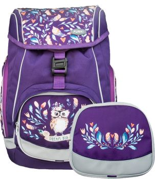 FUNKI Flexi-Bag Set Hippie Owl 6040.608 flieder 5-teilig