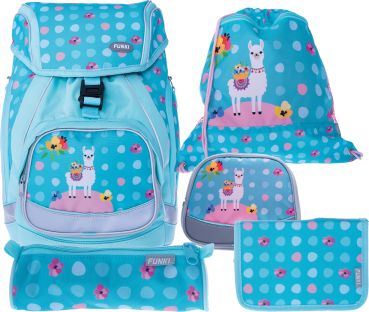 FUNKI Flexi-Bag Set Lama 6040.613 multicolor 5-teilig