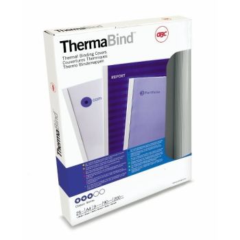 GBC Thermo-Bindemappen 1,5mm A5 IB370410 weiss 100 Stück