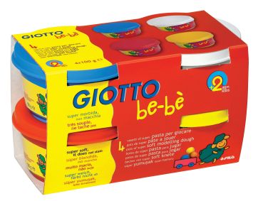 GIOTTO Modellierknete 2914 4x100g