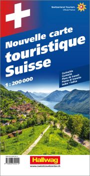 HALLWAG Neue Reisekarte 382830968 Schweiz 1:200'000