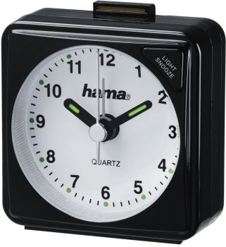 HAMA Reisewecker 186329 A50 schwarz