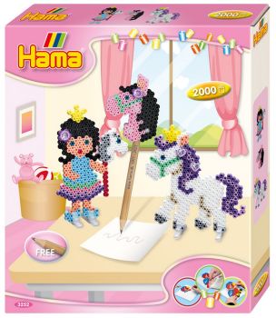 HAMA Bügelperlen Set Midi G1013252-0 Ponyspaß