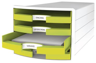 HAN Schubladenelement Impuls 1013-50 lemon 4 Fächer