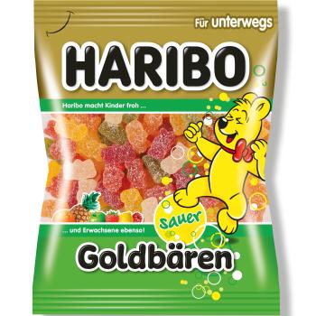 HARIBO Goldbären Sauer 106877 Beutel 100g