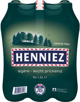 Henniez grün, wenig kohlensäure, pet 129400000145 150 cl, 6 stk. - Henniez-129400000145-7610235060446-02.jpg