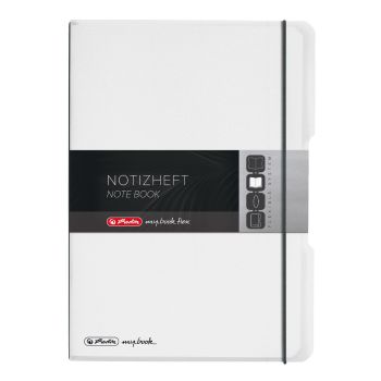 HERLITZ Notizheft My.Book A4 11361425 kariert transparent