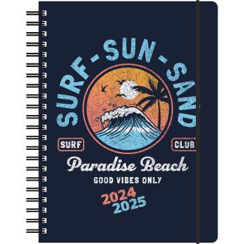 HERLITZ Schüleragenda Surf&Sun 24/25 7191270 1W/2S, FSC 15.5x19.9cm