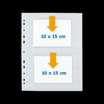 HERMA Fotophan Sichthüllen 10x15cm 7586 4 Stück/10 Blatt