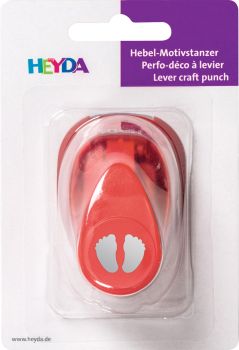 HEYDA Motivstanzer klein 1.7 cm 203687422 Füsse