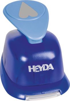 HEYDA Motivstanzer gross 2.5 cm 203687522 Herz schmal