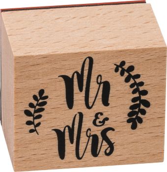 HEYDA Stempel-Set Hochzeit 12x10x3cm 204888679 braun 11-teilig