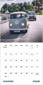 HEYE Bildkalender 2025 23410+25 Camper Vans 30.5x30.5cm