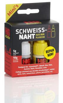 HG POWERGLUE Schweissnaht aus der Flasche M200000 2 Komponentenkleber 5/10g