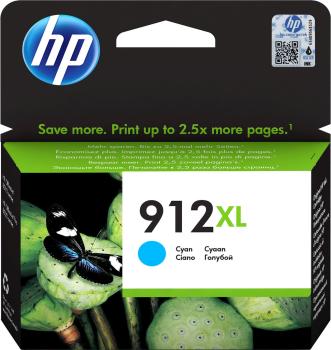 HP Tintenpatrone 912XL cyan 3YL81AE OfficeJet 8010/8020 825 S.