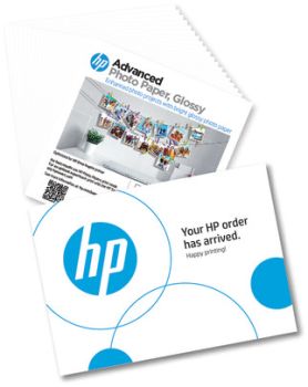 HP Advanced Photo Paper 20 Blatt 49V50A Gloss 5x5in/127x127mm