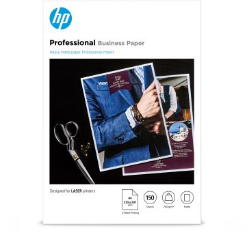 HP Professional FSC Paper A4 7MV80A Laser Matte 200g 150 Blatt