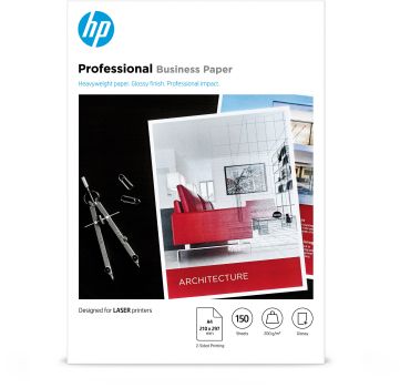 Hp professional fsc paper a4 7mv83a laser glossy 200g 150 blatt - Hp-7mv83a-0193905504916